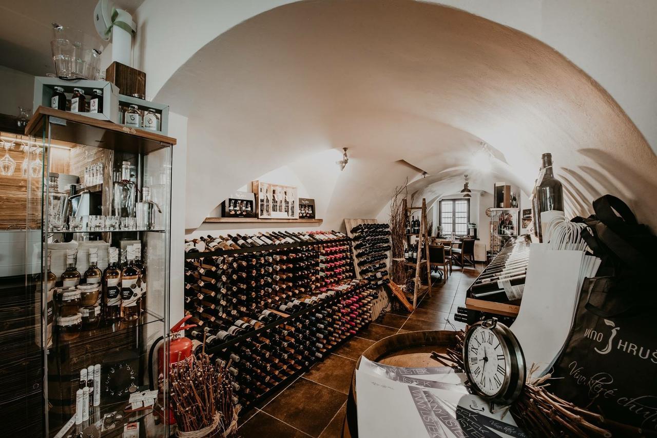 Penzion Vino Hruska 帕尔杜比采 外观 照片